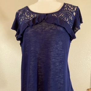 Maurices L Navy PRETTY